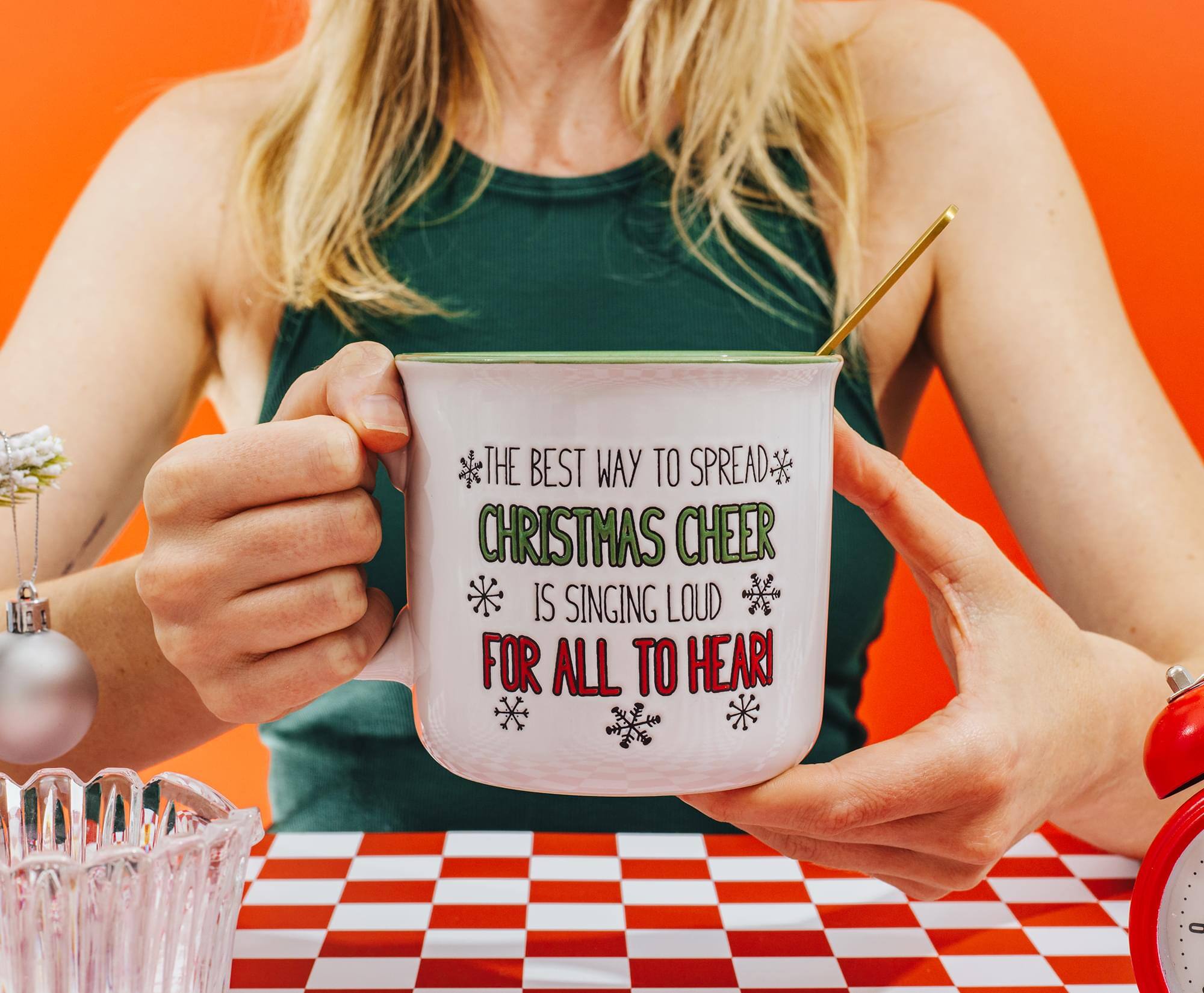 The best way to spread Christmas cheer is singing loud for all to hear!