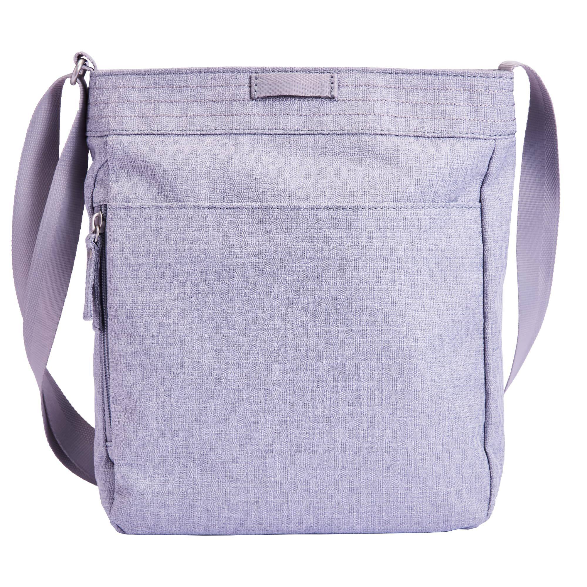 Left. Haiku - Haiku Jaunt RFID Blocking Crossbody - Stone Gray.