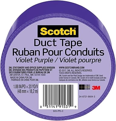 "Scotch - Duct Tape, 1.88"" x 20 yds., (920-PPL-C) - Purple" price history on PriceWatchPro