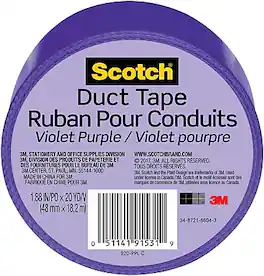 Scotch - Duct Tape, 1.88" x 20 yds - Purple