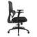 Left. OSP Home Furnishings - Mesh Back with Adjustable Arms on Nylon Base - Black.