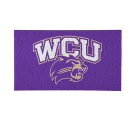 Evergreen Enterprises - Western Carolina Catamounts 16" x 28" Full Color Indoor/Outdoor Logo Turf Mat - Multicolor