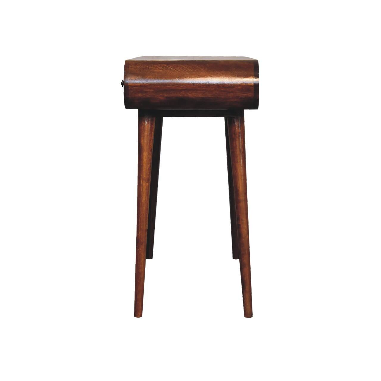 Alt View 6. Artisan Furniture - Artisan Furniture Solid Wood Chestnut Mirror Dressing Table - Brown.