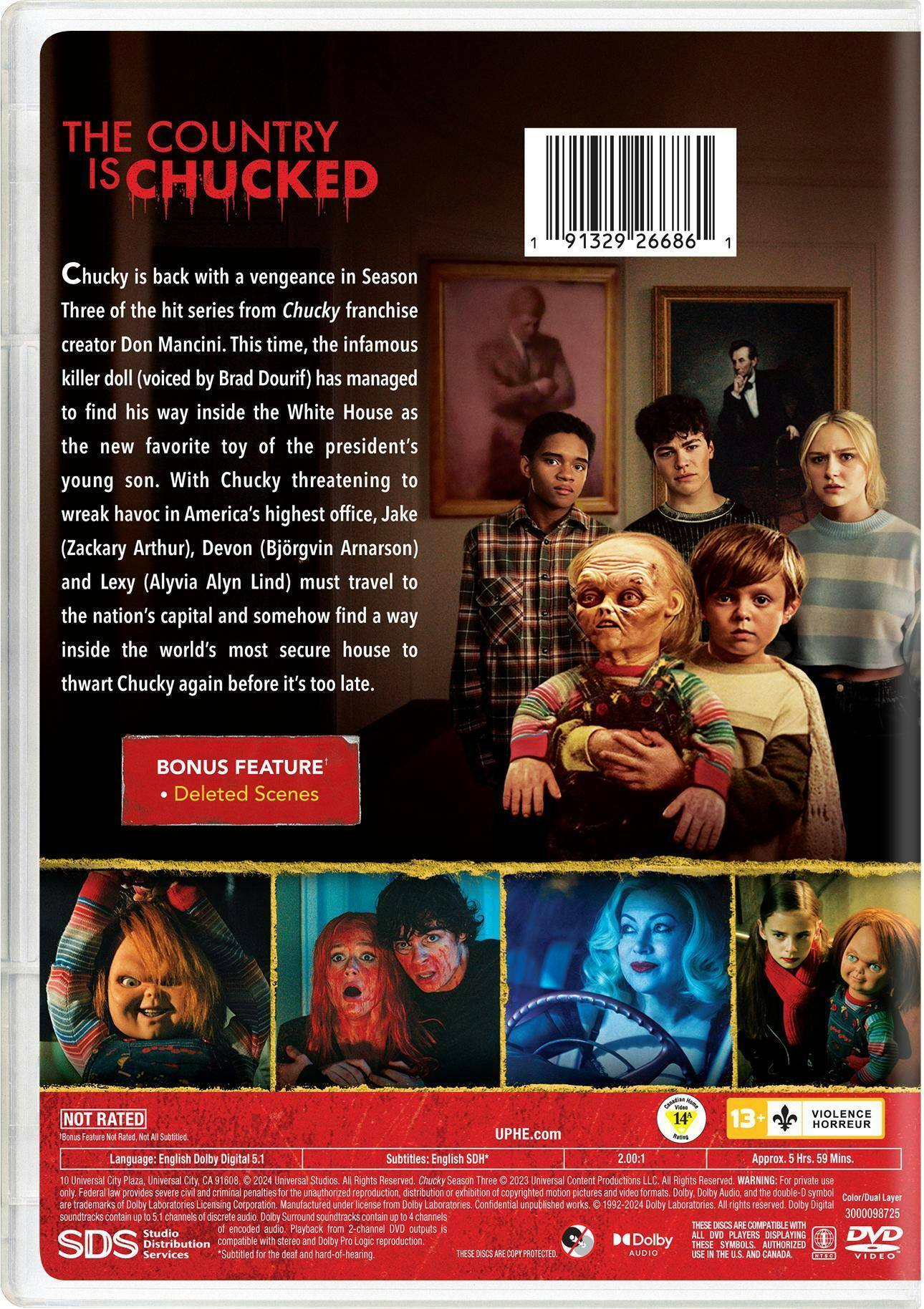 Back. Chucky: Season Three [DVD].