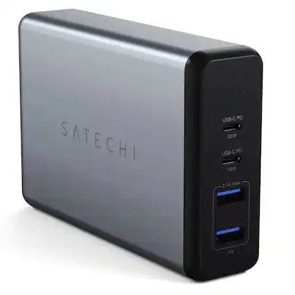 SATECHI
USB-C PD 90W
USB-C PD 18W
2.4A Max
4/2