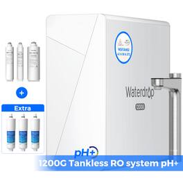 Waterdrop - X12 Reverse Osmosis System Extra WD-AP431-3 Scale inhibition filter - White