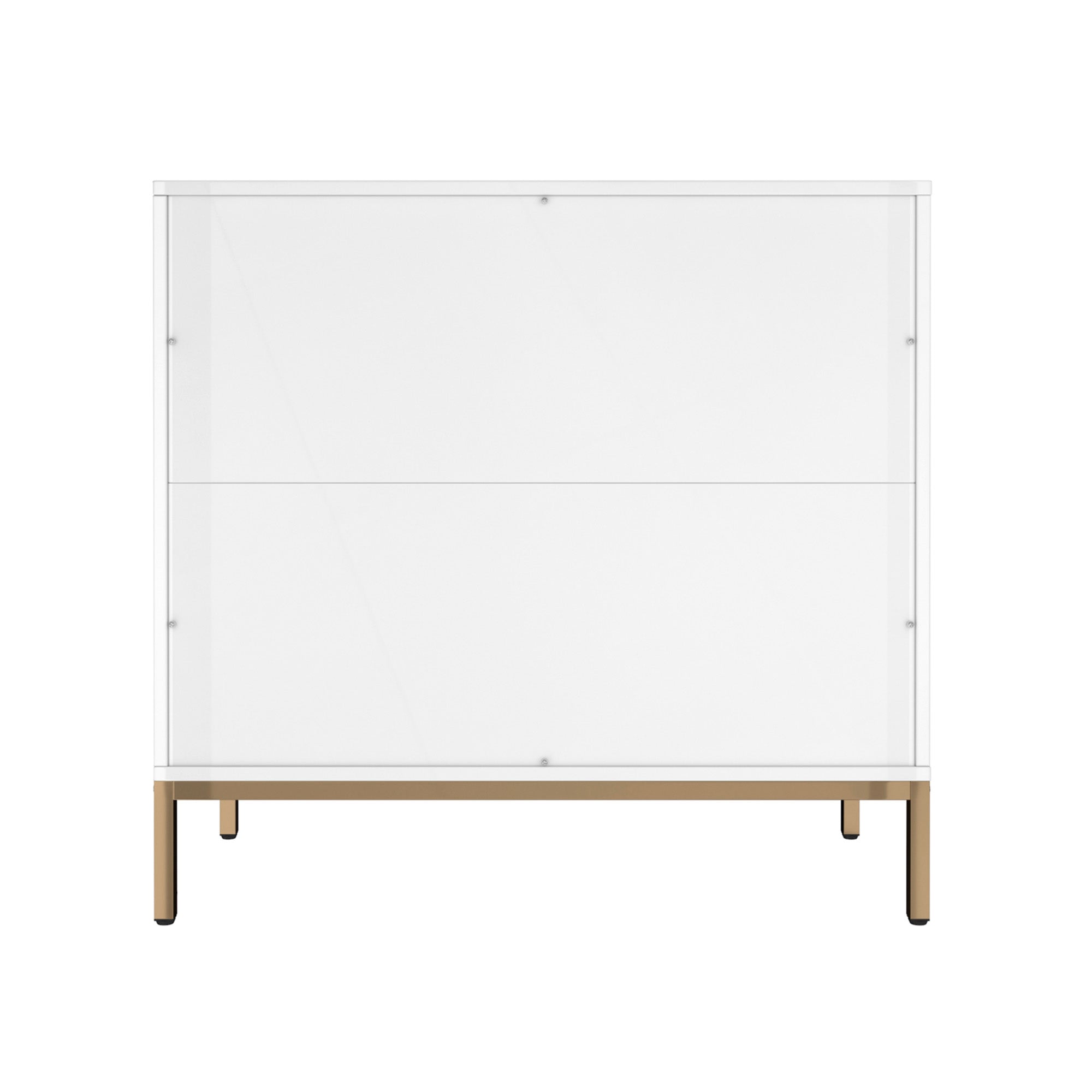 Alt View 10. Boyel Living - 32.28 in. H Freestanding Storage Cabinet White 3 Drawer Accent Cabinet - White.