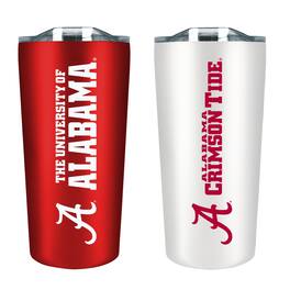 The Fanatic Group - Alabama Crimson Tide 18oz. Soft Touch Tumbler Two-Piece Set - Multicolor
