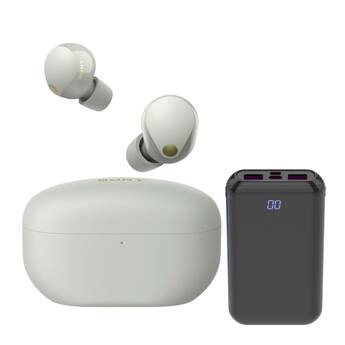 Sony WF 1000XM5 Truly Wireless Noise Canceling Earbuds Bundle Sony WF 1000XM5 Truly Wireless Noise Canceling Earbuds Bundle