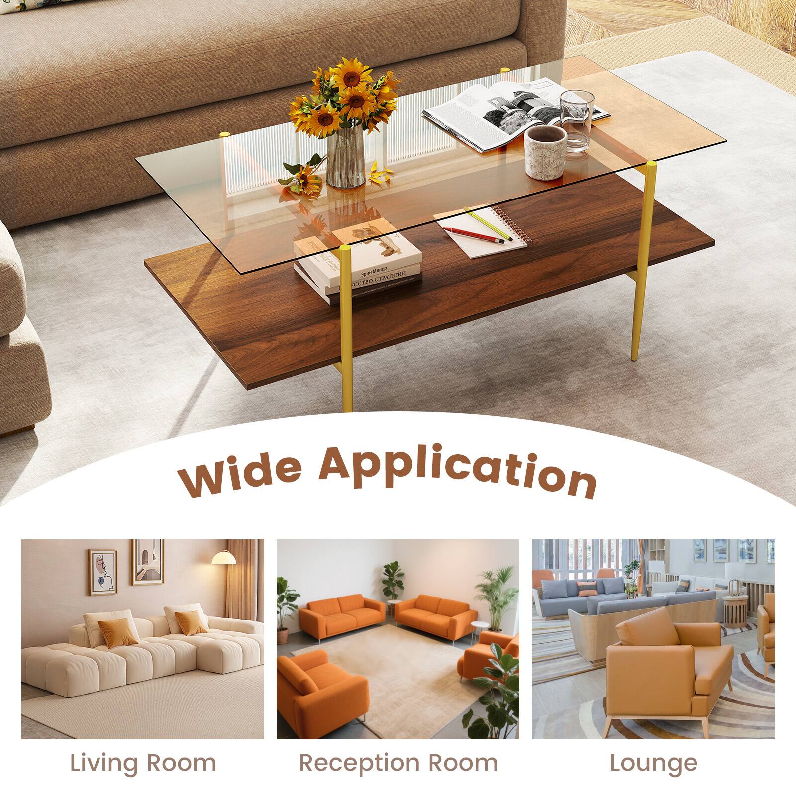 Wide Application

Living Room  
Reception Room  
Lounge