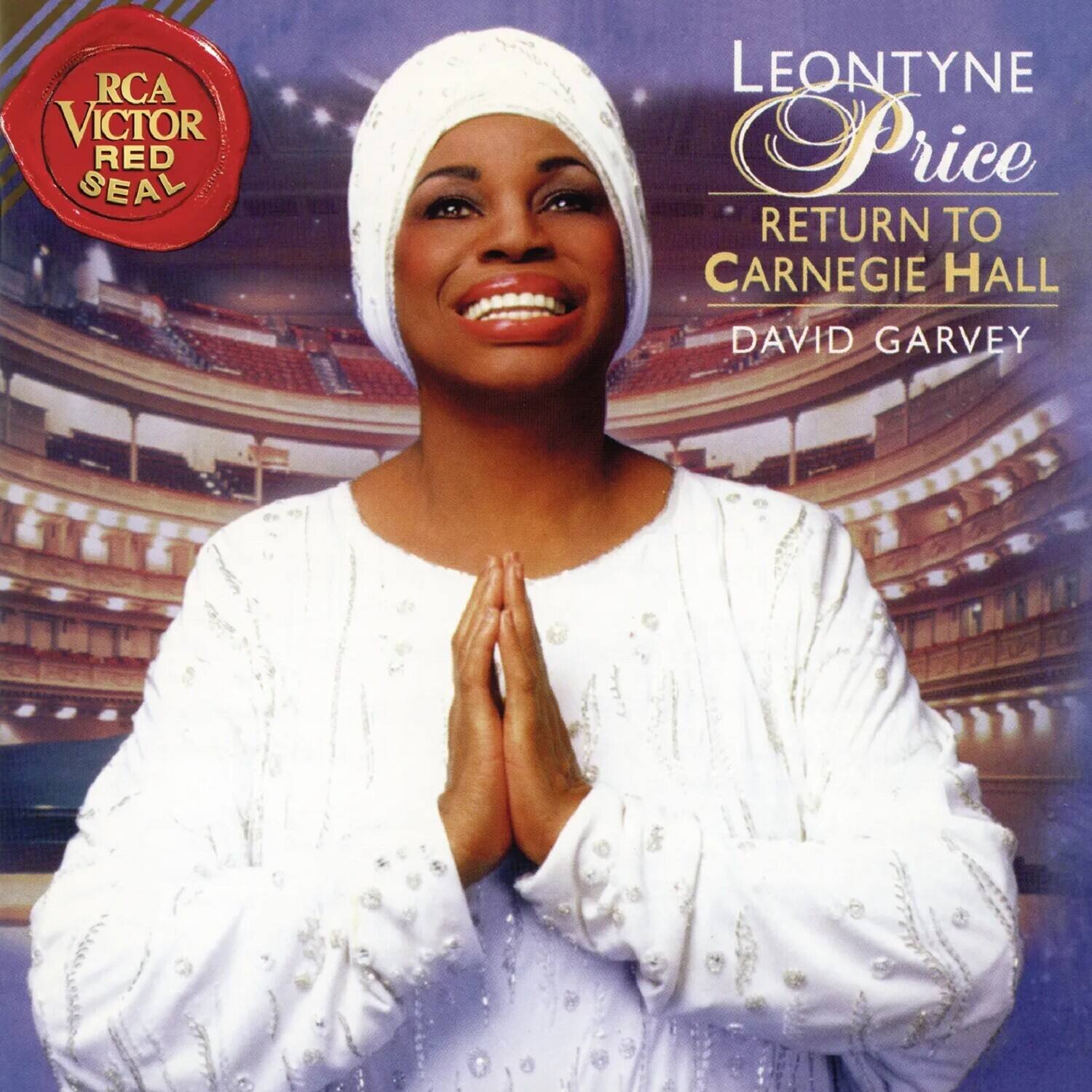 Price,Leontyne / Garvey - Return to Carnegie Hall   - COMPACT DISCS [CD] price history on PriceWatchPro