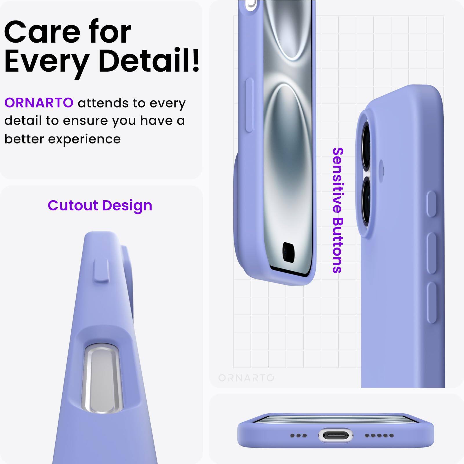 Care for Every Detail!

ORNARTO attends to every detail to ensure you have a better experience

Cutout Design

Sensitive Buttons