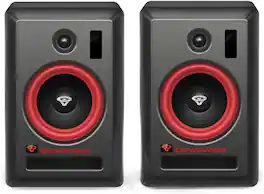Cerwin Vega - VEGA6SB-PR 6 Inch 2-Way Powered Studio Monitor Pair - Black