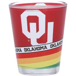 Indigo Falls - Oklahoma Sooners 2oz. Pride Collector Shot Glass - Multicolor
