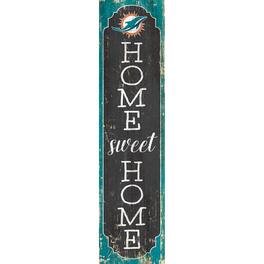 Fan Creations - Miami Dolphins 24" Home Sweet Home Leaner Sign - Multicolor