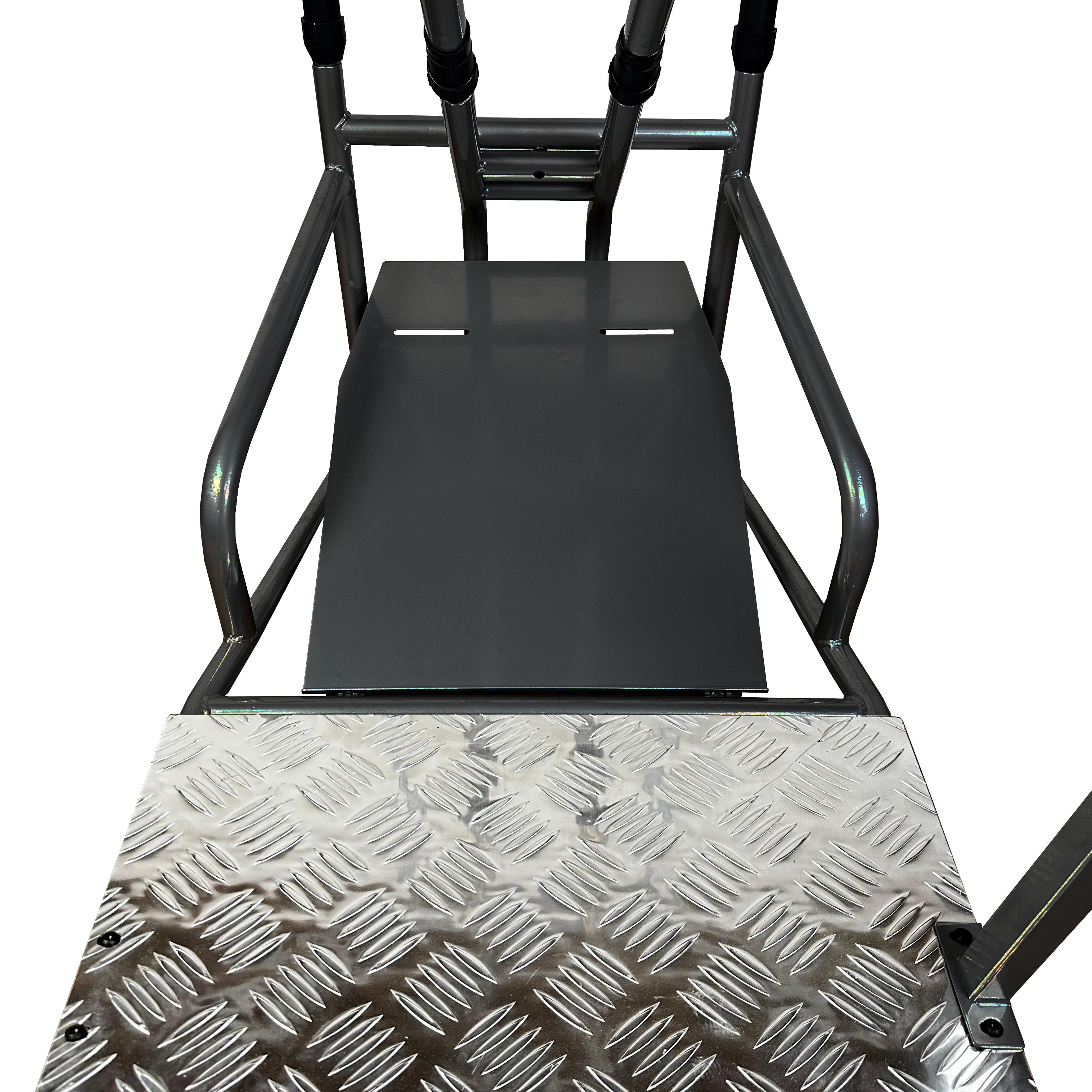 Alt View 1. GTR Simulator - GTR Simulator GTSF Model Black Frame Adjustable Black Racing Seat Racing Simulator Cockpit - Black.