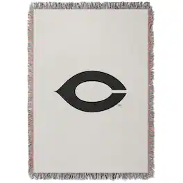 Chad & Jake - UChicago Maroons Woven Blanket - White