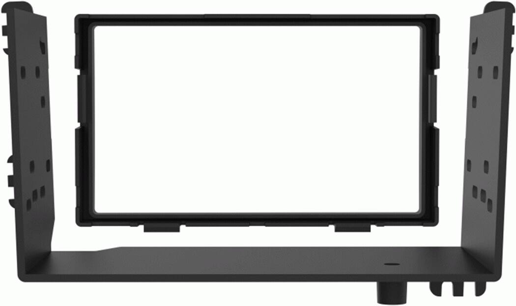 Back. Metra - Dash Kit for 2011-2016 Honda CR-Z (With NAV) Vehicles - Matte Black.