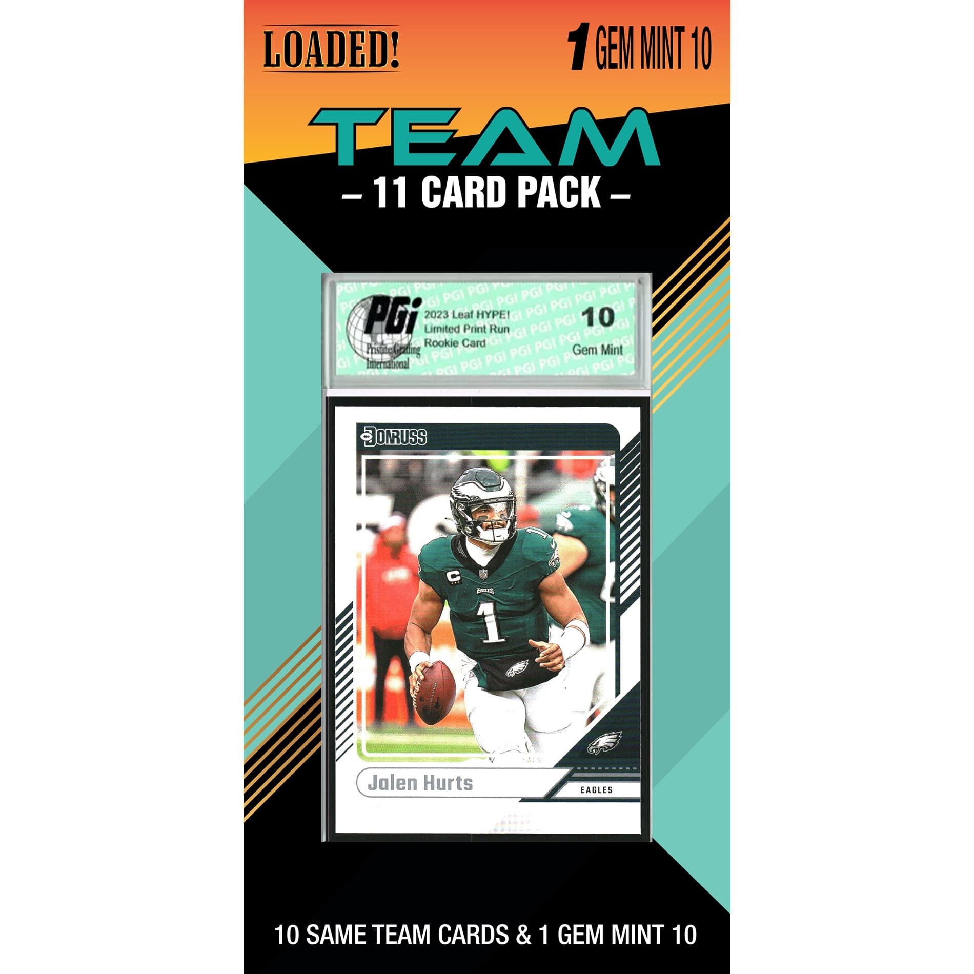 C&I Collectibles - Philadelphia Eagles Trading Card Pack - Multicolor price history on PriceWatchPro