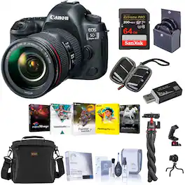 Bundle - Canon - CANON*EOS-5D MARK IV W/24-105L KA