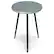 Front. Simpli Home - Sherbourne Side Table - Grey.