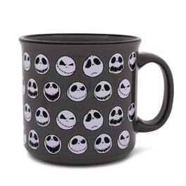 Disney - The Nightmare Before Christmas Jack Skellington Expressions Camper Mug - Black
