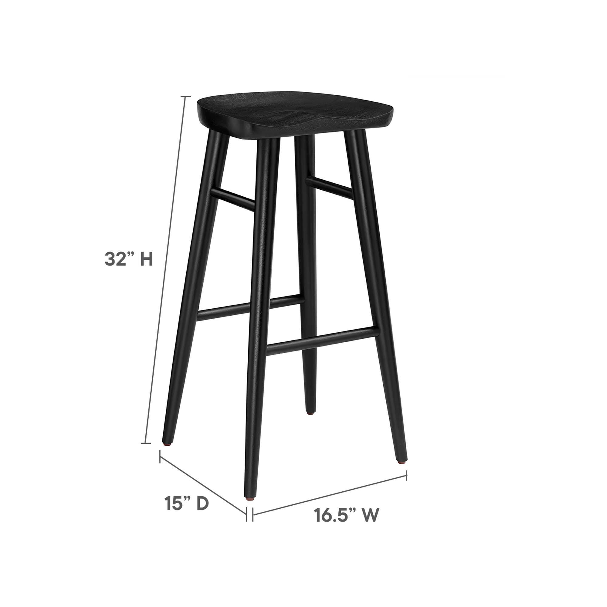 32" H  
15" D  
16.5" W