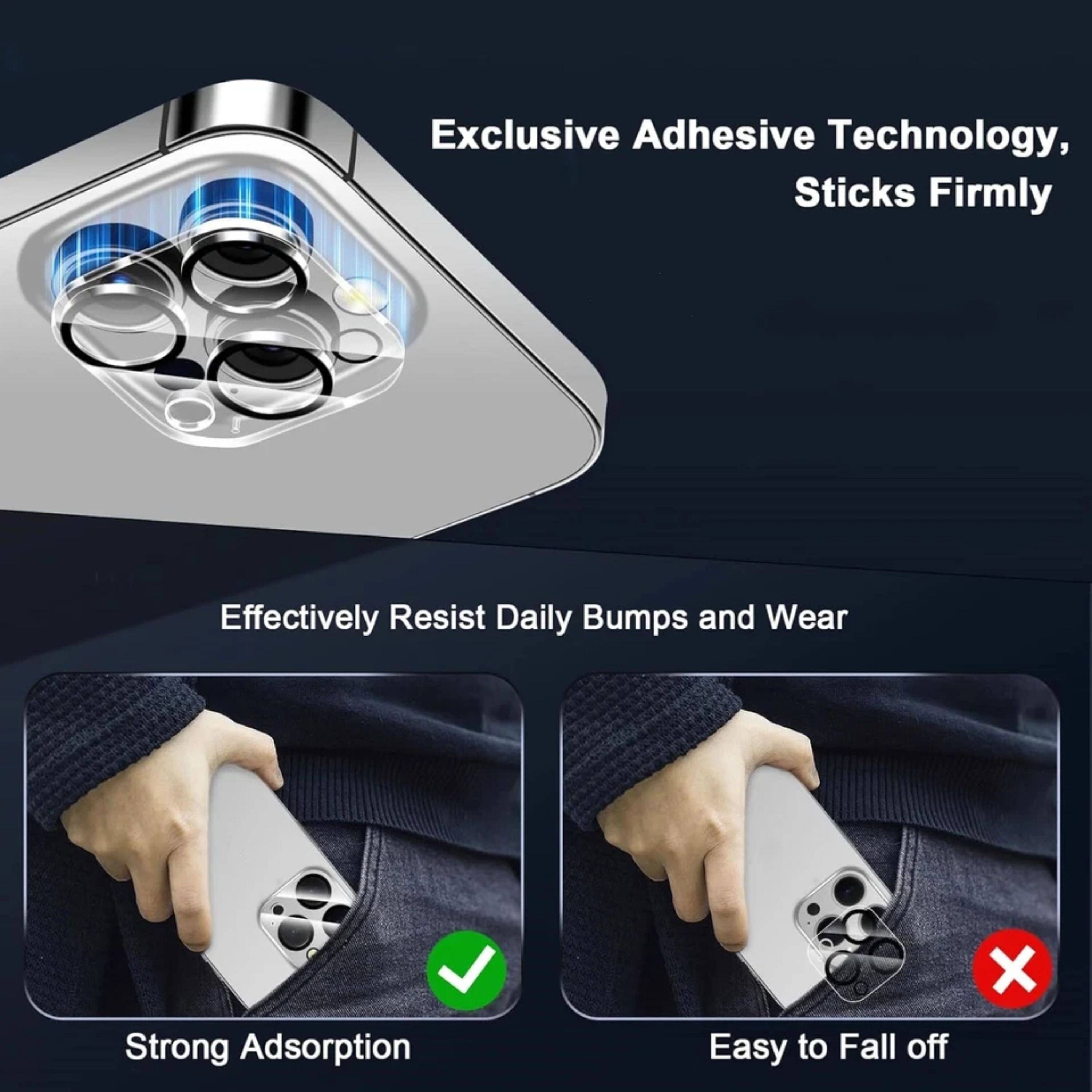 Exclusive Adhesive Technology, Sticks Firmly  
Effectively Resist Daily Bumps and Wear  
Strong Adsorption  
Easy to Fall off