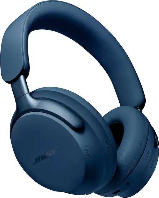 Bose QuietComfort Ultra Wireless Noise Cancelling Over the Ear Headphones Lunar Blue 880066 1200 Best Buy