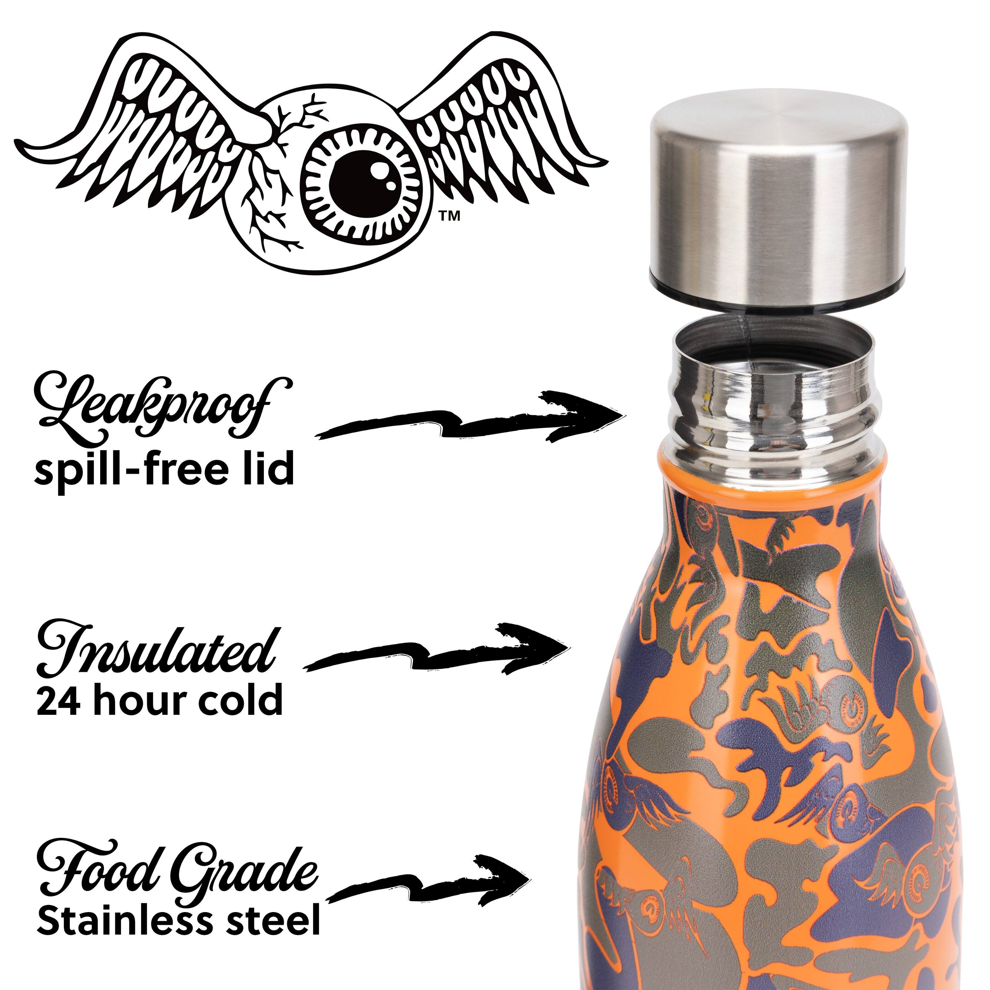 - Leakproof spill-free lid
- Insulated 24 hour cold
- Food Grade Stainless steel