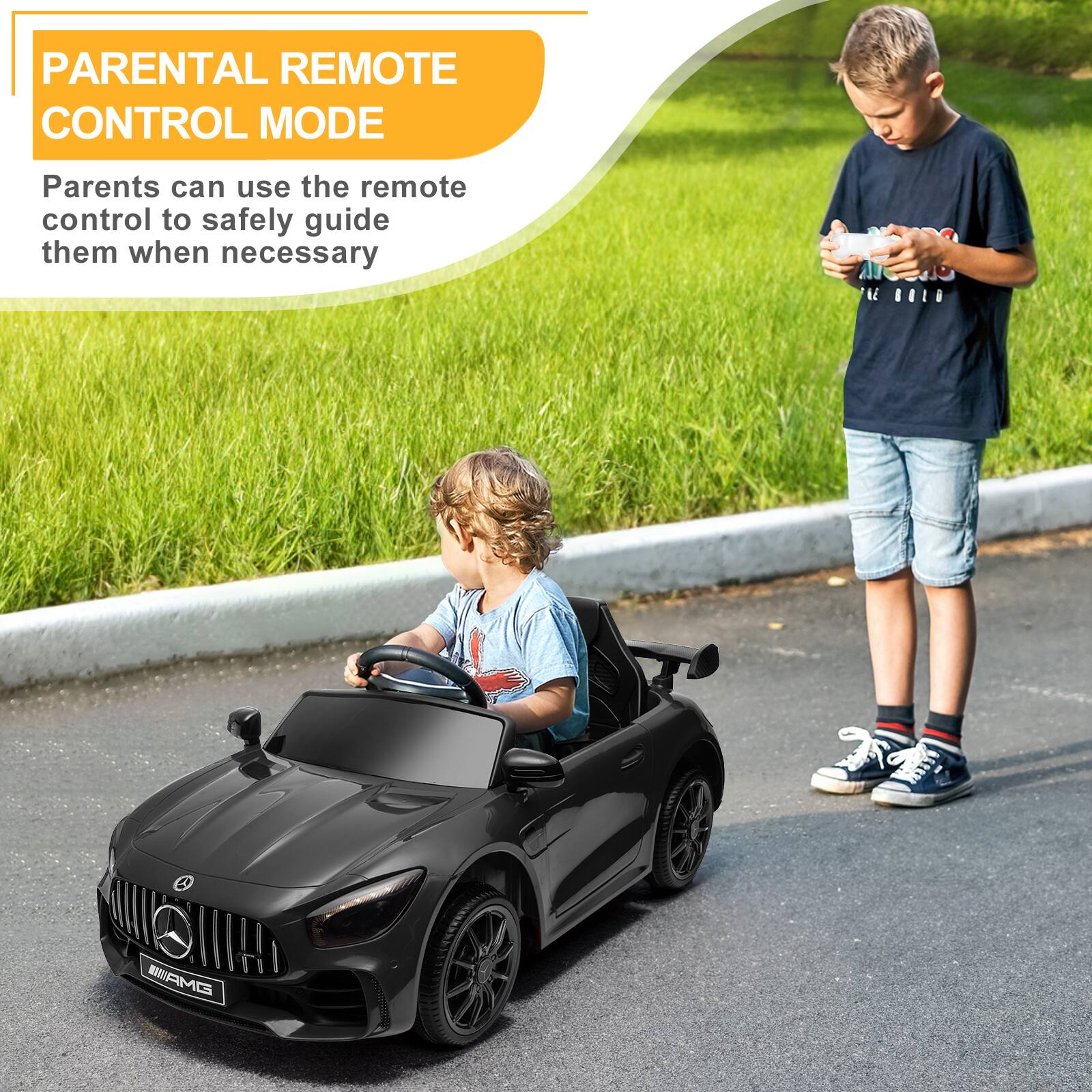 PARENTAL REMOTE CONTROL MODE  
Parents can use the remote control to safely guide them when necessary