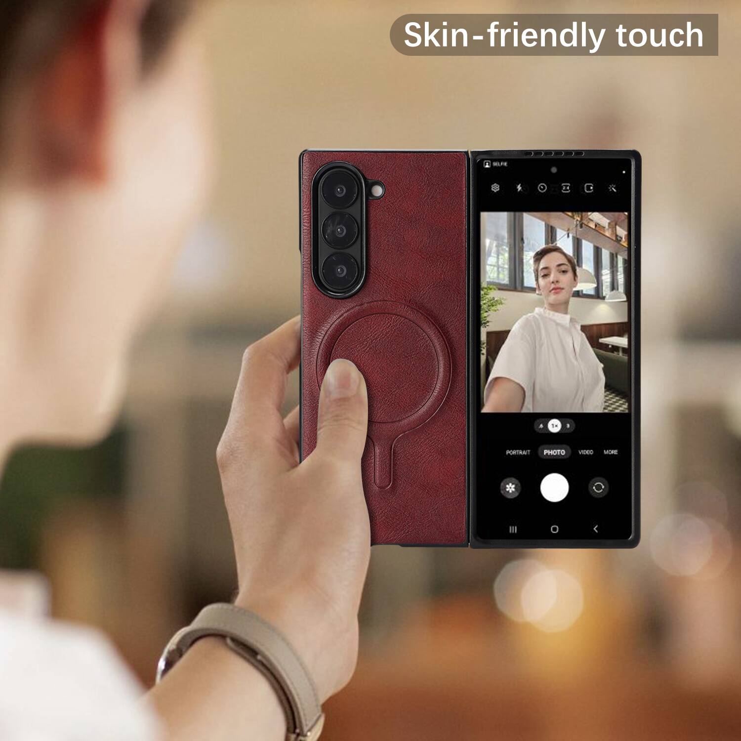 Skin-friendly touch