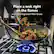 Place a wok right on the flames with an Integrated Wok Grate