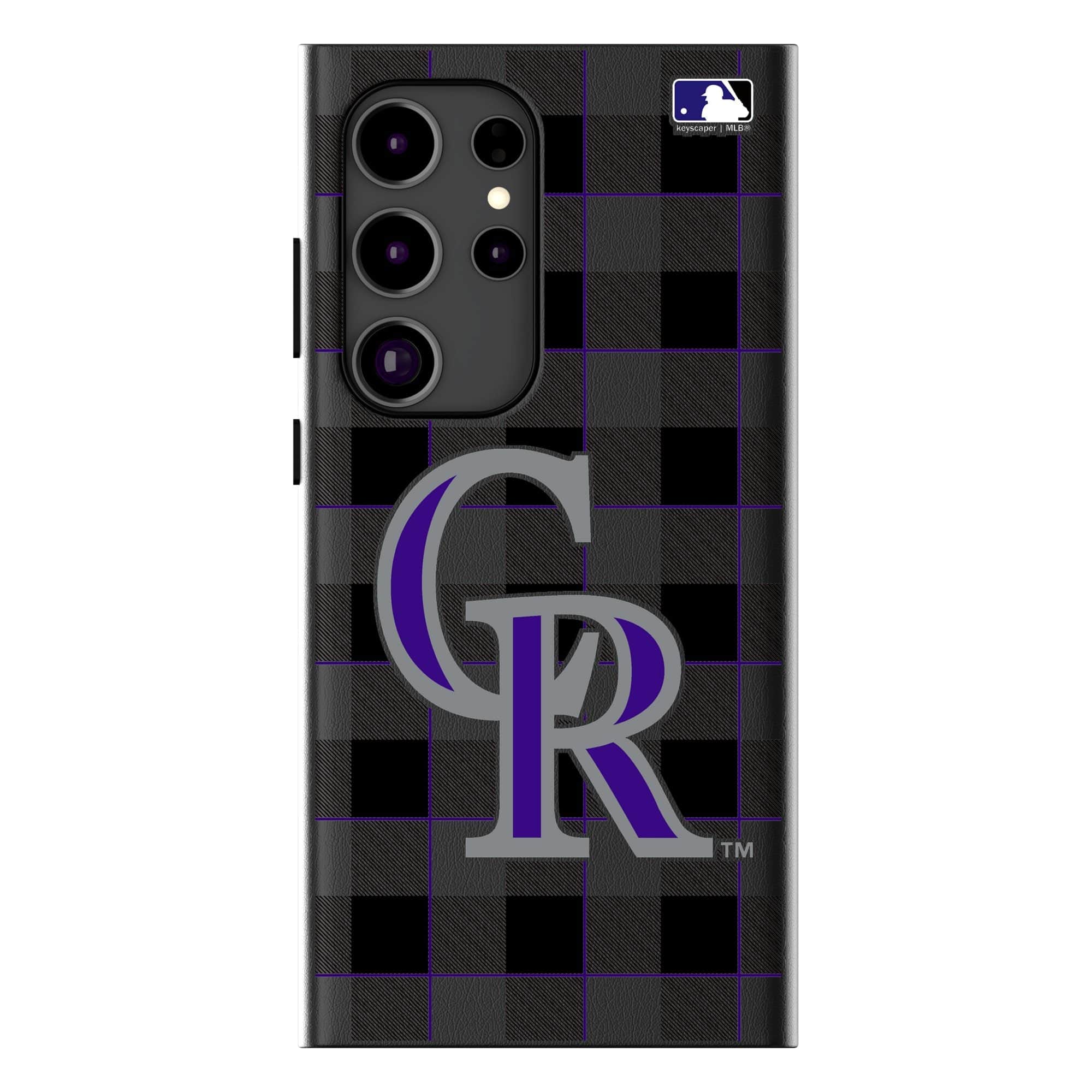 Keyscaper - MLB - Colorado Rockies Plaid Galaxy Magnetic Bump Case - S24 Ultra - Black price history on PriceWatchPro