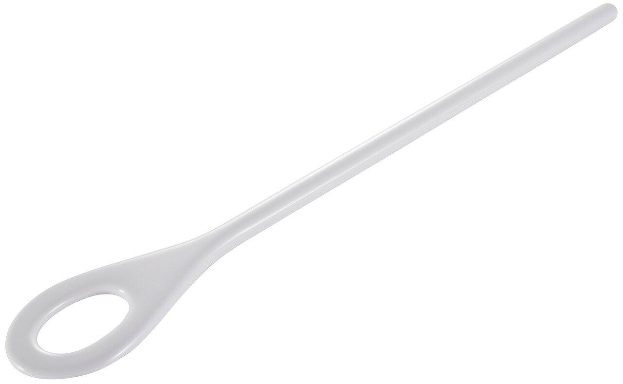 Alt View 4. Hutzler - 7 Piece Melamine Mixing Spoon Set - White - White.