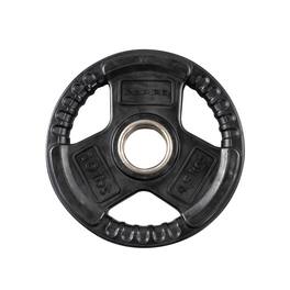Inspire - Fitness 10 LB Rubber Olympic Weight Plate - Black