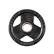 Front. Inspire - Fitness 10 LB Rubber Olympic Weight Plate - Black.
