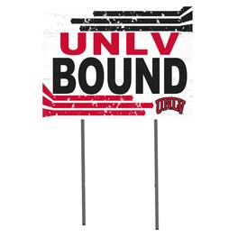 Jardine - UNLV Rebels 18'' x 24'' Bound Yard Sign - White