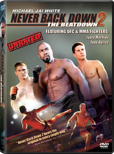 Front. Never Back Down 2: The Beatdown   - DVD.
