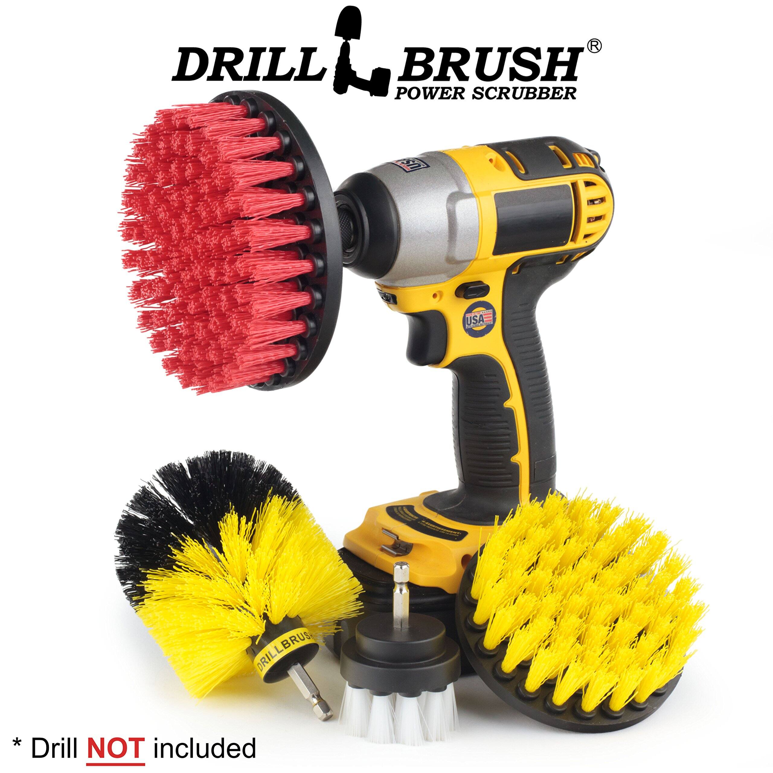 DRILL BRUSH POWER SCRUBBER, USA DRILLBRUSH, * Drill NOT included