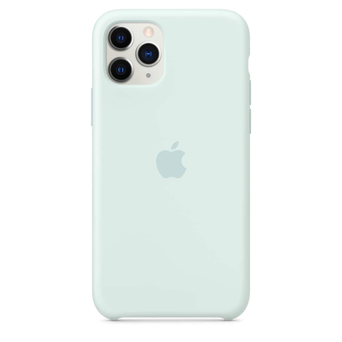 Apple - iPhone 11 Pro Silicone Case - Seafoam