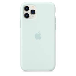 Apple - iPhone 11 Pro Silicone Case - Seafoam