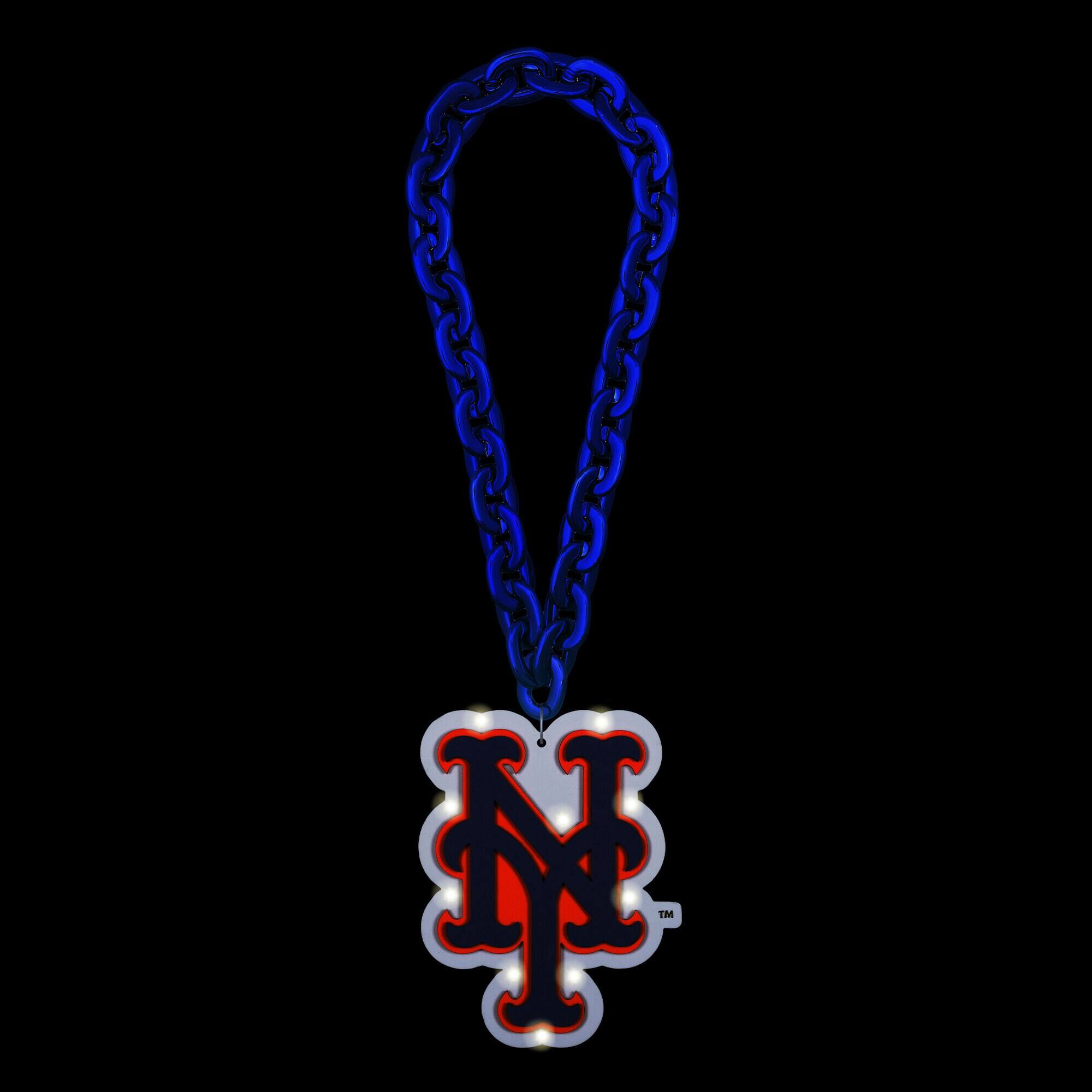 Alt View 1. FOCO - Light Up Big Logo Fan Chain - Multicolor.