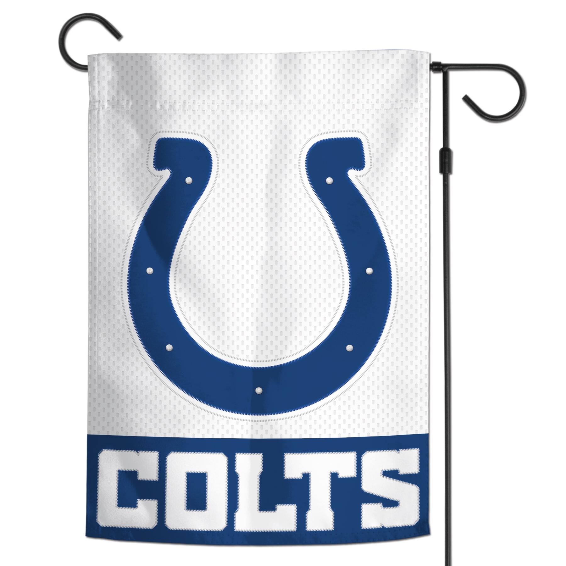 Alt View 1. WinCraft - Indianapolis Colts 12" x 18" Applique Garden Flag - Multicolor.