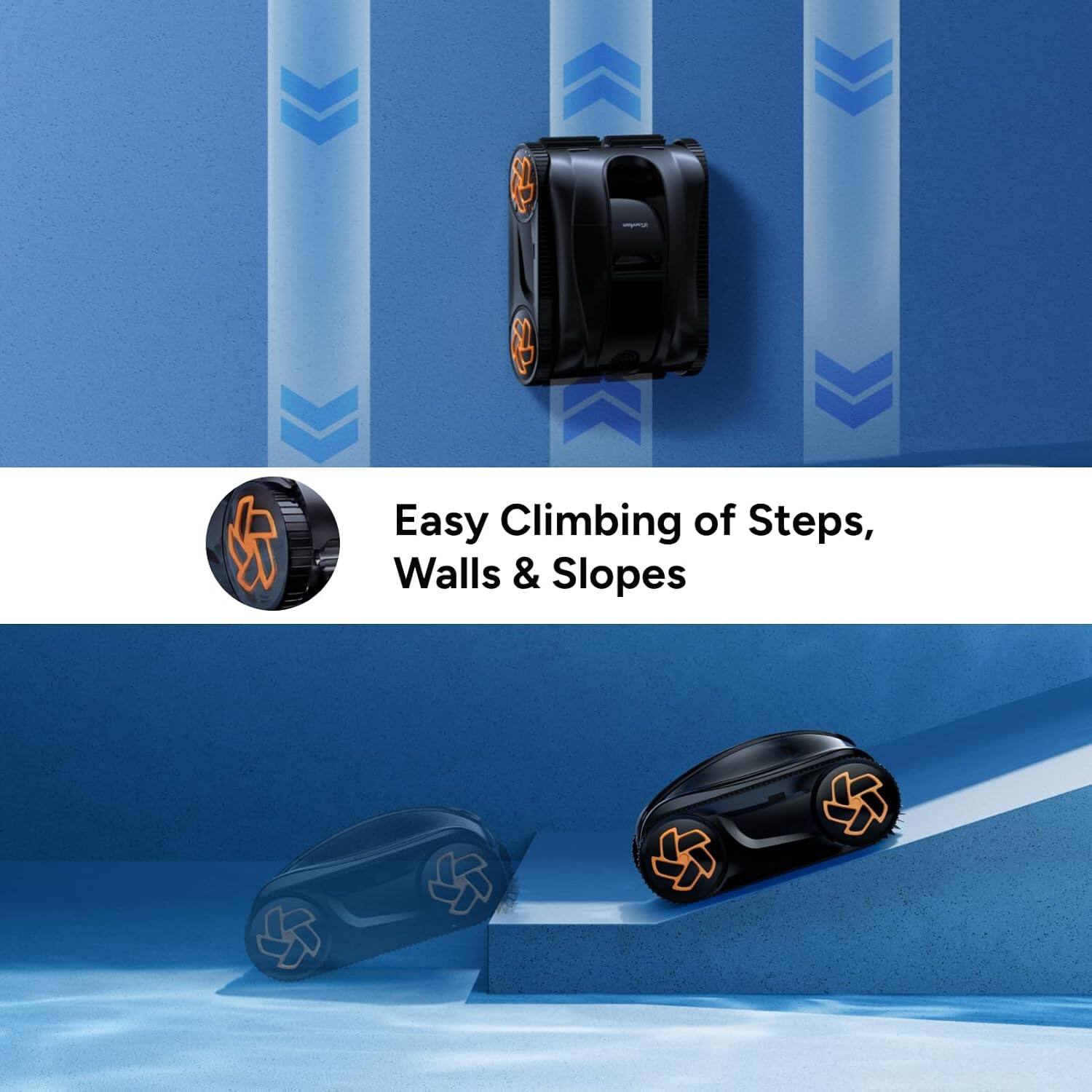 Easy Climbing of Steps, Walls & Slopes