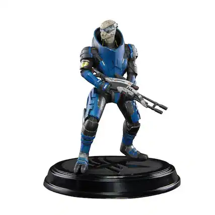 Front. Dark Horse Comics - Mass Effect Garrus Vakarian 9 Inch PVC Figure - Multi-Colored.