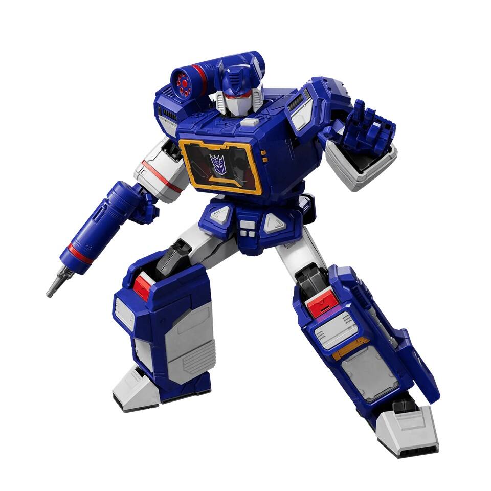 Alt View 4. Transformers - G1 Soundwave Action Edition 03 Model Kit | Transformers | Blokees - Multicolor.