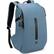 Front. Swissdigital Design - LAMONE L LED TSA-Friendly Water-Resistant Backpack With USB Charging Port RFID Protection and Fits Up to 16″ Laptop - Dark Blue.