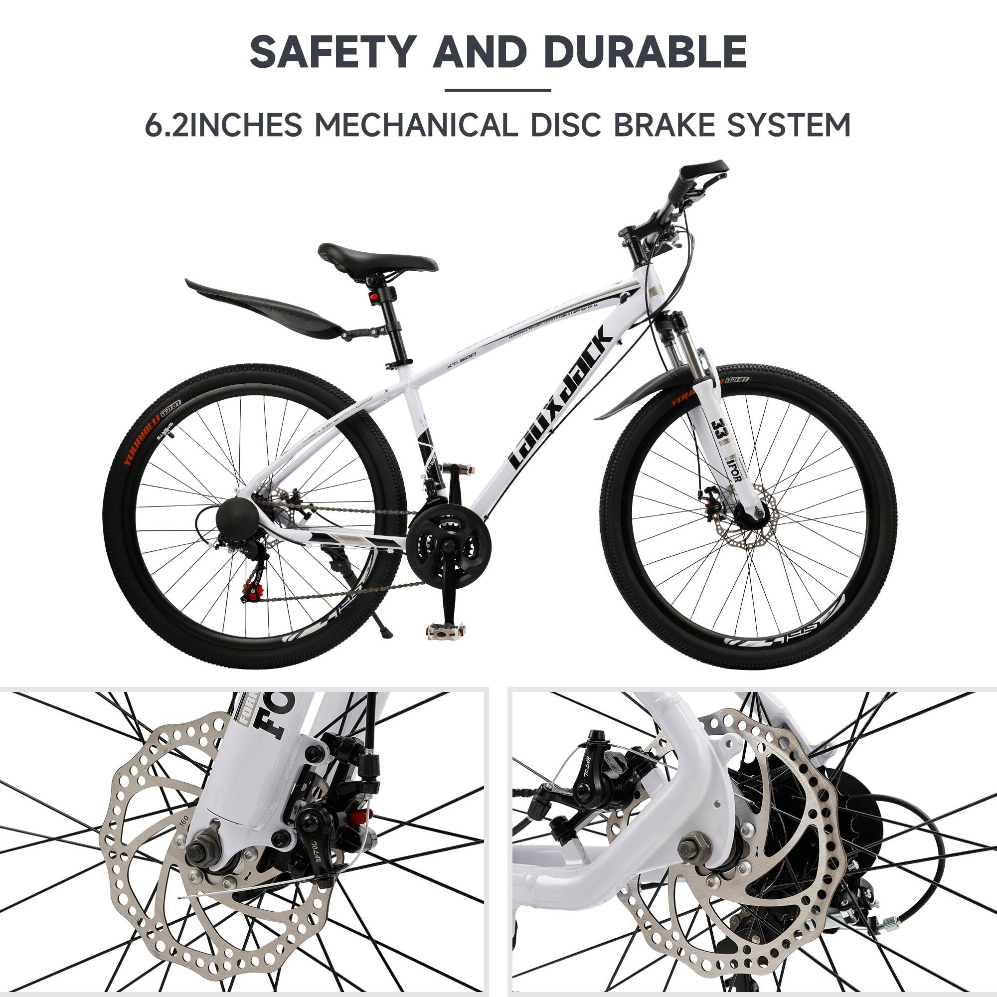 SAFETY AND DURABLE  
6.2INCHES MECHANICAL DISC BRAKE SYSTEM