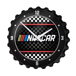 The Fan-Brand - NASCAR 18.5" Bottle Cap Wall Clock - Multicolor
